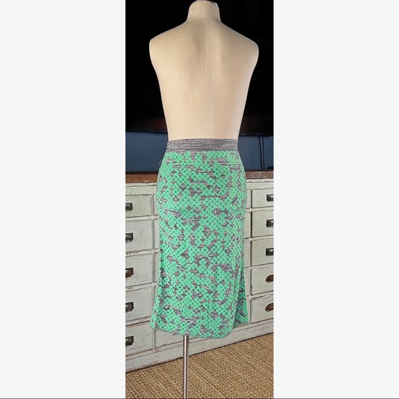 Anthropologie Maeve Green Knit Sweater Skirt S - Picture 7 of 8
